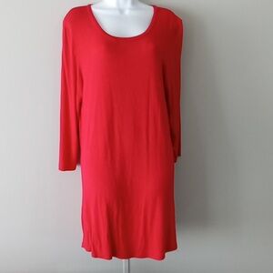 Mary Square  red dress XL